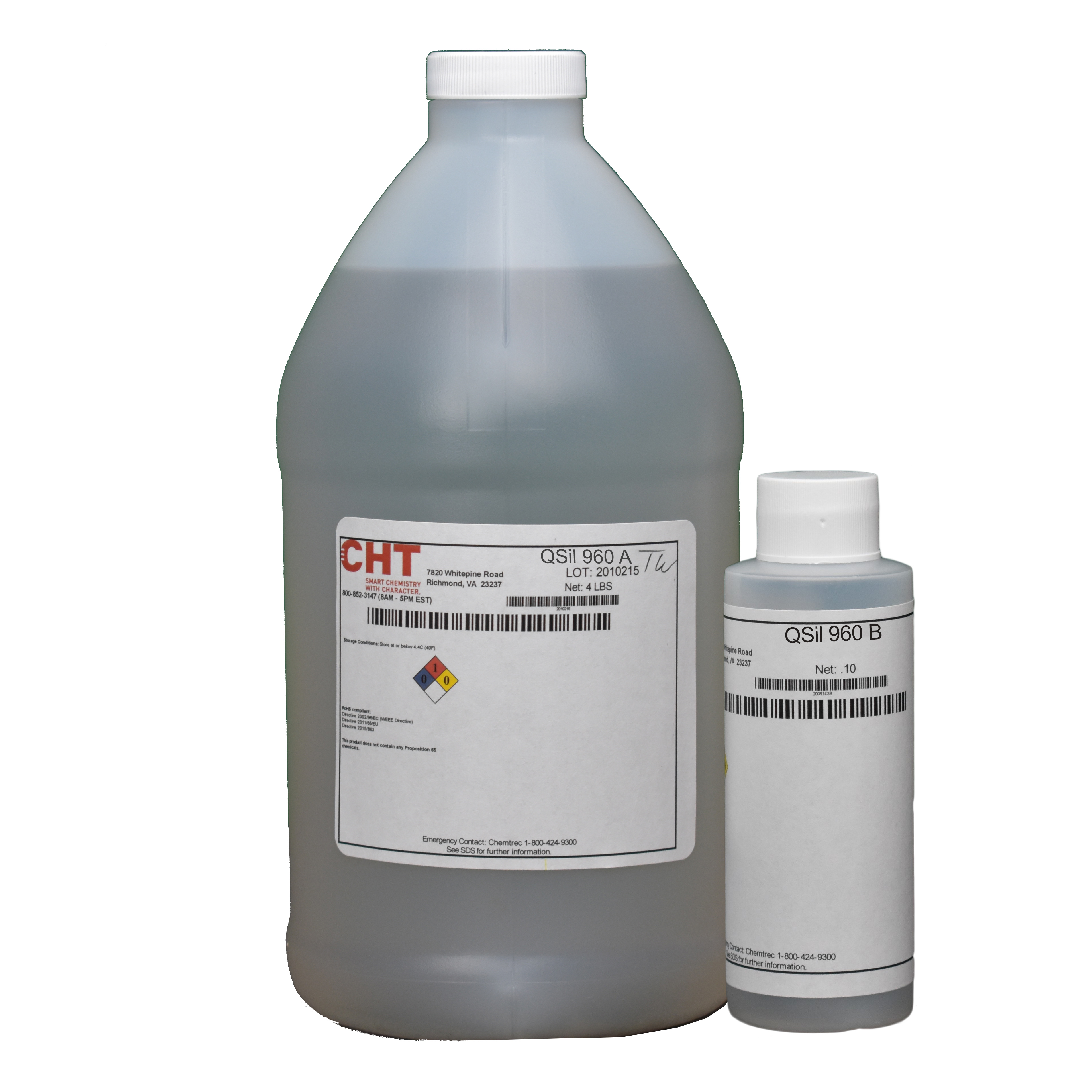 CHT Group QSil 940 Potting Silicone/Encapsulant, White-Gallon/Half Gallon  Kit - Chemical Concepts