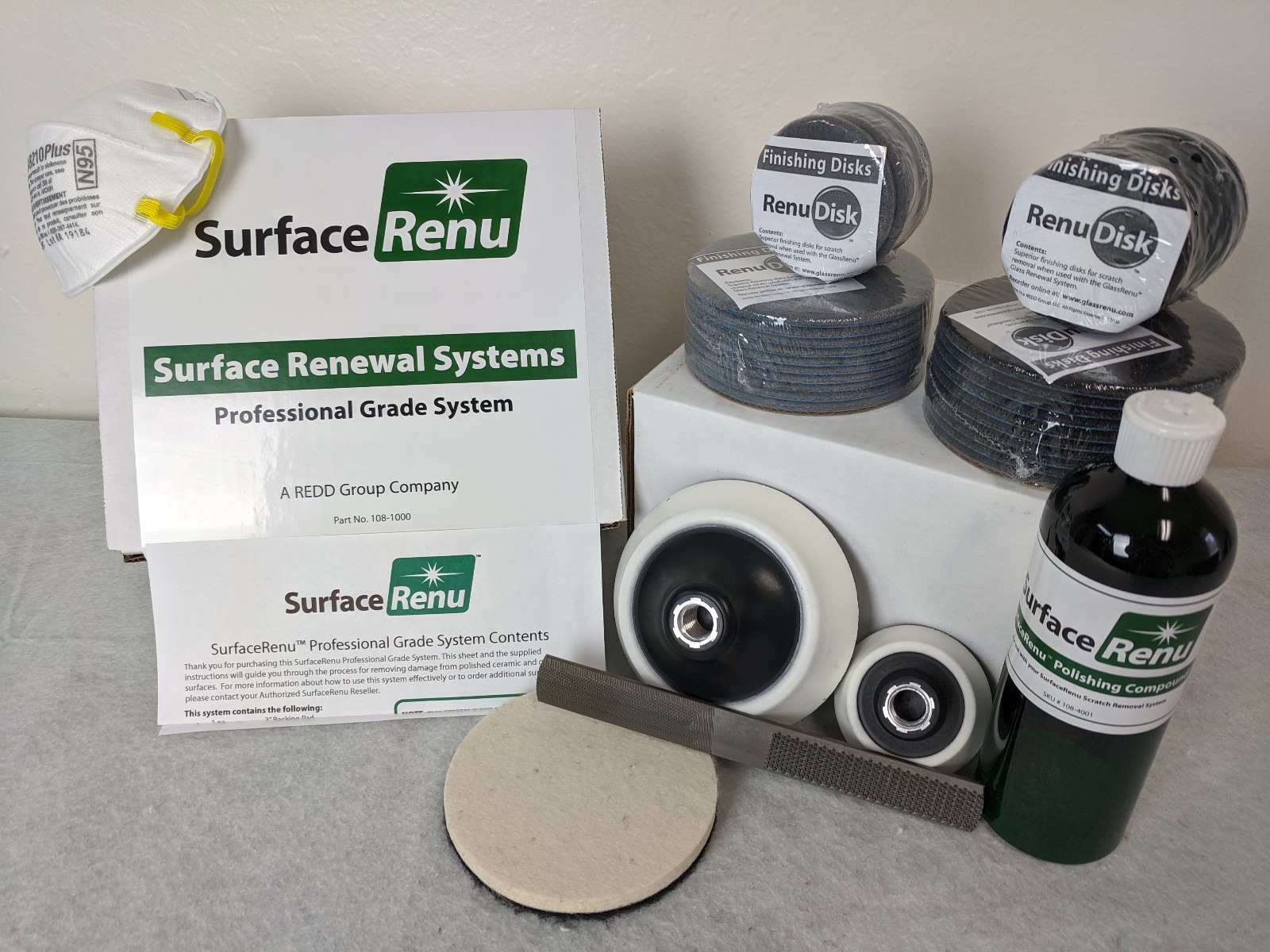 Supreme Surface Composite Granite Sink Cleaners, Care, and Restoration Kit