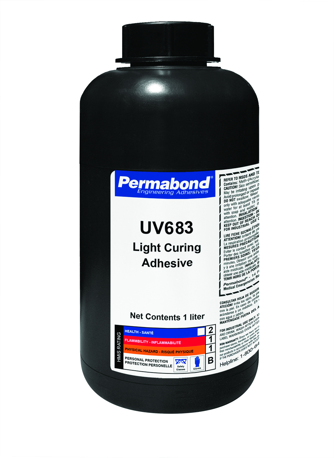 Permabond UV683-1 Liter Bottle - Chemical Concepts